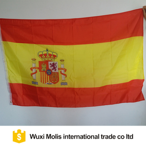 Drapeau d'<span class=keywords><strong>espagne</strong></span> 100% polyester 3x5 pieds, avec deux œillets, en STOCK, bon marché - Product Image 2