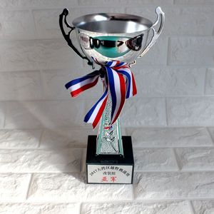 Lujo europeo metal trofeo premio de <span class=keywords><strong>cristal</strong></span> taza - Product Image 2
