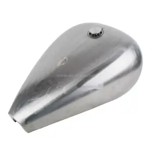 NEW Custom Stretched 4.7 Gallon Gas Fuel Tank For Chopper Bobber Baggers