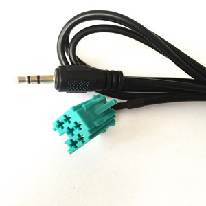 Mini Adaptador ISO <span class=keywords><strong>de</strong></span> 6 Pines, Salida Auxiliar <span class=keywords><strong>de</strong></span> Línea, Cable <span class=keywords><strong>de</strong></span> 4 Canales, Conector RCA <span class=keywords><strong>de</strong></span> 4 Pines para VW, Seat, Skoda, Audi, Ford, Dropshipping - Product Image 2