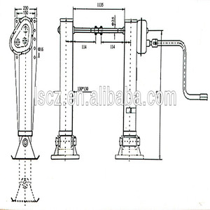 Soporte de <span class=keywords><strong>patas</strong></span>, equipo de aterrizaje, contenedor 80T/28T, nuevo, <span class=keywords><strong>precio</strong></span> bajo - Product Image 5
