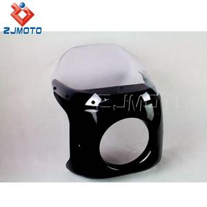 <span class=keywords><strong>Carenado</strong></span> Frontal para Motocicleta ZJMOTO T-011-SK, <span class=keywords><strong>Carenado</strong></span> para <span class=keywords><strong>Faro</strong></span> Delantero para Honda, Suzuki, Yamaha, la Mayoría de las Motocicletas con <span class=keywords><strong>Faro</strong></span> <span class=keywords><strong>Redondo</strong></span> de 7 Pulgadas - Product Image 2