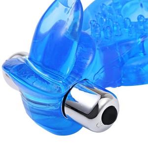 Paar Lange Tijd Erotische Seksspeeltjes Masturberen Rubber Vibrerende Haan <span class=keywords><strong>Ring</strong></span> - Product Image 6