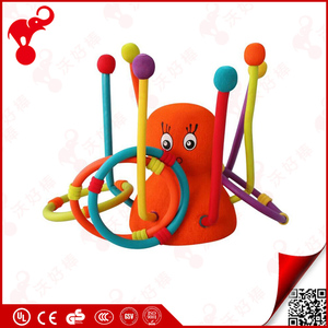 Children Outdoor toys intelectivos ring toss game set off foam nbr plastic cute animal Quoits - Product Image 1