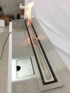 Chimenea <span class=keywords><strong>de</strong></span> Bioetanol Moderna con Inserto <span class=keywords><strong>de</strong></span> Acero y Control Remoto <span class=keywords><strong>para</strong></span> Uso en Interiores <span class=keywords><strong>de</strong></span> Hoteles, en Oferta - Product Image 3