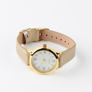 The fitness Watch gold plated plain sphere White - Product Image 3