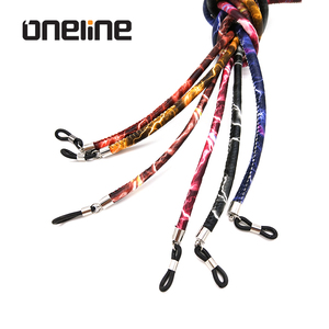 Cuero fabricante logo <span class=keywords><strong>gafas</strong></span> de impresión <span class=keywords><strong>cordones</strong></span> cordón anteojos - Product Image 5