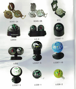 Boussole de Navigation adhésive 2 en 1 pour véhicule, bateau, camion, véhicule, 1 pièce, avec thermomètre - Product Image 2