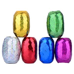 Ruban en plastique pour ballon, 50 pièces, personnalisé pour noël, ruban décoratif en forme d'étoile métallique, œuf de cadeau, vente en gros - Product Image 1