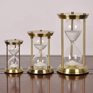 金属大 60 分钟 Hourglasses 1 小时沙定时器