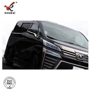 ABS ชุบประตูด้านข้างกระจกตกแต่งสำหรับ <span class=keywords><strong>Toyota</strong></span> <span class=keywords><strong>ALPHARD</strong></span> 30 VELLFIRE 30อุปกรณ์จัดแต่งทรงผม - Product Image 6