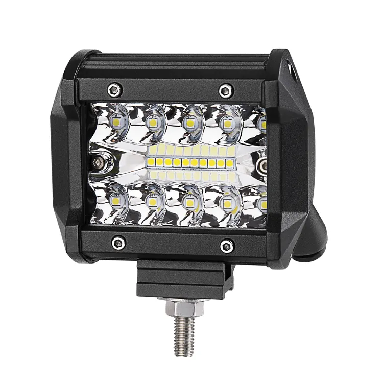 Sistem Pencahayaan Auto Triple Row 4 Inch Combo 20W LED Kerja Lampu untuk Mobil Auto Lampu