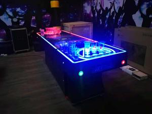 Mobili commerciali moderni Flip Cup gioco palla macchina <span class=keywords><strong>da</strong></span> lancio incandescente gioco <span class=keywords><strong>da</strong></span> bere feste tavolo <span class=keywords><strong>bar</strong></span> eventi sale matrimoni - Product Image 5