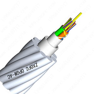 Câble <span class=keywords><strong>optique</strong></span> électrique OPGW avec câble d'alimentation composite - Product Image 1