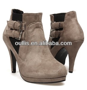<span class=keywords><strong>comprar</strong></span> zapatos online botas de mujer de tacón alto pe2551 - Product Image 1