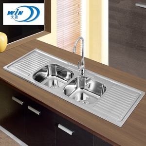 Évier de cuisine en acier inoxydable de 1.5m, 0.5-0.8 Mm - Product Image 4