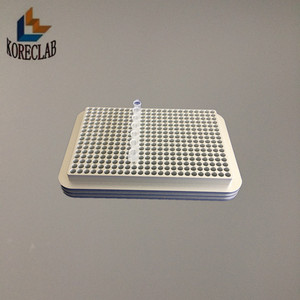 384 bien ucoolrack metal termo conductor microplacas gradilla Placa de PCR - Product Image 1