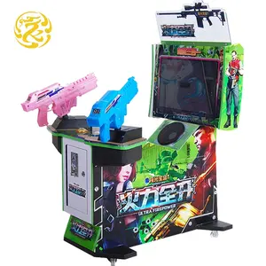 Muntautomaten amusement video gaming simulator gun shooting game machine