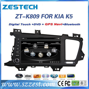 8 pulgadas de pantalla táctil dvd coche gps para kia k5 optima 2011-2012 con bluetooth + gps incorporado - Product Image 1