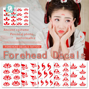 Boosili — autocollants de tatouage, série pâte à sourcils, couverture temporaire et imperméable, pour la peinture du visage, avec Design Bindi - Product Image 3