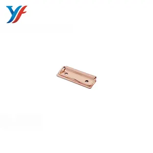 50mm rose gold splitter Eisen zwischenablage clip metall bord clip