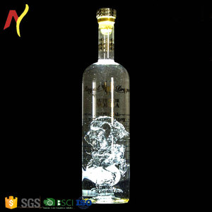 Bouteille rond dragon vodka de 750ml, pour tequila et cognac