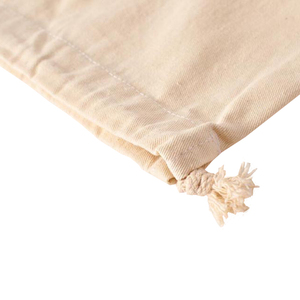 Dengan Harga Murah Tugas Berat Kapas Kanvas Serut Biodegradable Tas <span class=keywords><strong>Laundry</strong></span> - Product Image 4
