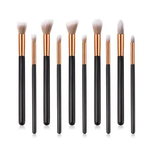 Ensemble de pinceaux de maquillage professionnels, brosse ovale, étiquette privée, meilleure vente, 2020