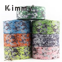75 millimetri 3 inch Digital Camouflage modello nastro Del Grosgrain Urban Camo Nastro