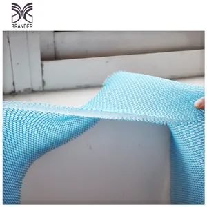 Easy to cleaning netted sandwich mesh fabric wrap cloth used for backpack fabric