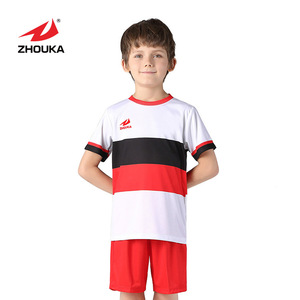 2019 ZHOUKA venta niños deportes <span class=keywords><strong>de</strong></span> Fútbol Jersey ropa barato <span class=keywords><strong>de</strong></span> fútbol <span class=keywords><strong>de</strong></span> niños Kit <span class=keywords><strong>de</strong></span> juegos <span class=keywords><strong>de</strong></span> uniformes - Product Image 2