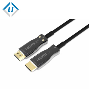 Câble hdmi de <span class=keywords><strong>fibre</strong></span> optique nportes, 10m, plaqué or 24K8k, 10m - Product Image 2