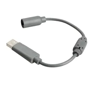 Großhandel New Converter Adapter PC USB-Anschluss Breakaway-Kabel Kabel für Xbox 360 Wired Controller SCHNELLES VERSAND