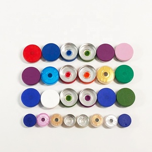 Nắp lọ kim tiêm dạng bật, chất liệu nhôm-nhựa 20mm, chất lượng cao cấp - Product Image 1