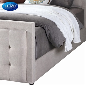 Harper Studded Nền Tảng Độc Đáo Bọc Giường Cỡ <span class=keywords><strong>King</strong></span> Khung Giường - Product Image 3