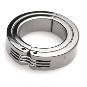 In-dia 1.5 "CBT Heavy Metal <span class=keywords><strong>Cock</strong></span> Ring Ball <span class=keywords><strong>Stretcher</strong></span> Weight Sex Toy pour hommes - Product Image 1