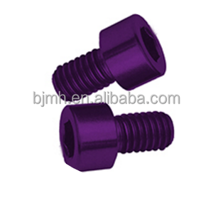 ปรับแต่ง Gr5 M8 Hex หัวสายฟ้าไทเทเนียมชิ้นส่วนรถจักรยานยนต์ - Product Image 4