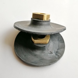 Raizi 4 inch 100 mét móc và vòng lặp mềm mại linh hoạt cao su trở lại lên backer Pads - Product Image 3