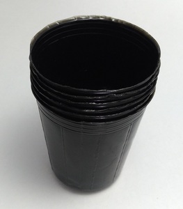 Pot pour pépinière en plastique noir, cosmétique flexible, prix d'usine - Product Image 4