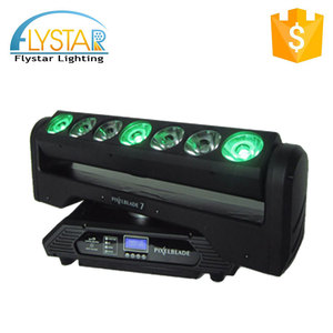 Vente chaude 7 pcs 15 w led ville 4in1 rgbw couleur lumière tête mobile faisceau éclairage à disco - Product Image 3
