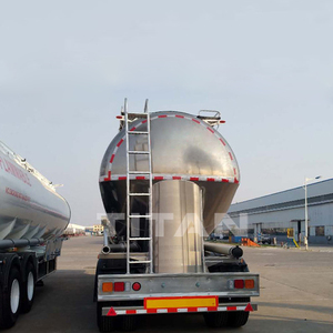 Aluminium Wheat Flour Bulk Polar Cement <strong>Tanker</strong> <strong>Food</strong> <strong>Grade</strong> 42 Cbm Flour Bulk Semi Trailer - Product Image 4