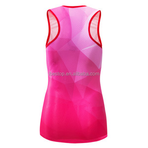 Abbigliamento sportivo da donna OEM canottiere da corsa in bicicletta - Product Image 2