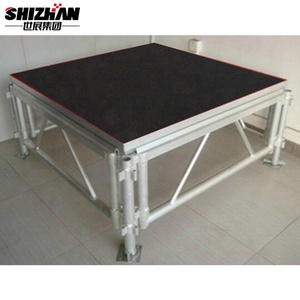 Plate-forme portable <span class=keywords><strong>en</strong></span> aluminium de scène, 1 pièce, scène mobile - Product Image 6