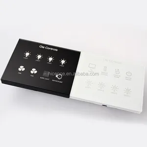 Aangepaste 12V 24V Dc Speciale 8 Gang Touch Schakelaar Licht Schakelaar Voor Hotel