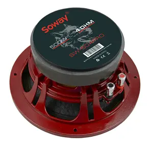 Soway SW-604PRO 6.5 "500W 오디오 자동차 스피커 총알 캡 스피커