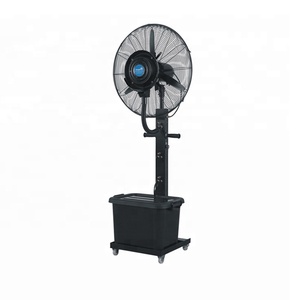 Ventilador Industrial de Agua con Atomizador y Soporte, Enfriador de Aire por Botella con Intercambiador de Calor - Product Image 1