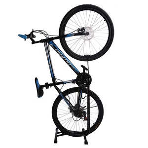 Indoor <strong>Floor</strong> Vertical <strong>Bike</strong> <strong>Stand</strong> Rack L Shape Bicycle Display <strong>Stand</strong> - Product Image 4