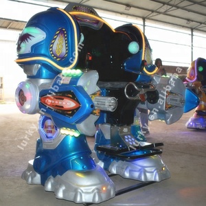 Center commercial monnayeur manèges de parc d'attractions bataille roi marche robot thème parc tour - Product Image 1