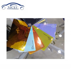 1.35x20m Iridescence Chrome Miroir film Film <span class=keywords><strong>Holographique</strong></span> Arc-En-Ciel enveloppe De Voiture En Vinyle Chromé - Product Image 5
