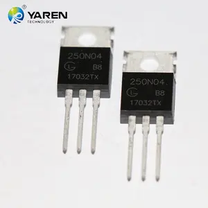 250N04 transistor à effet de champ mosfet à canal n commutateur